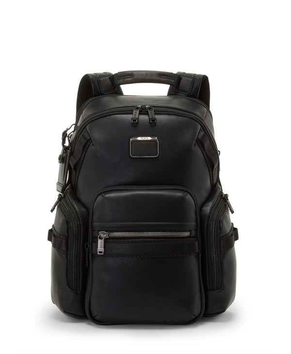 Tumi Alpha Bravo Navigation Backpack Leather