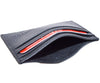 Touro Signature Leather Wallets Pebble Grain Credit Case