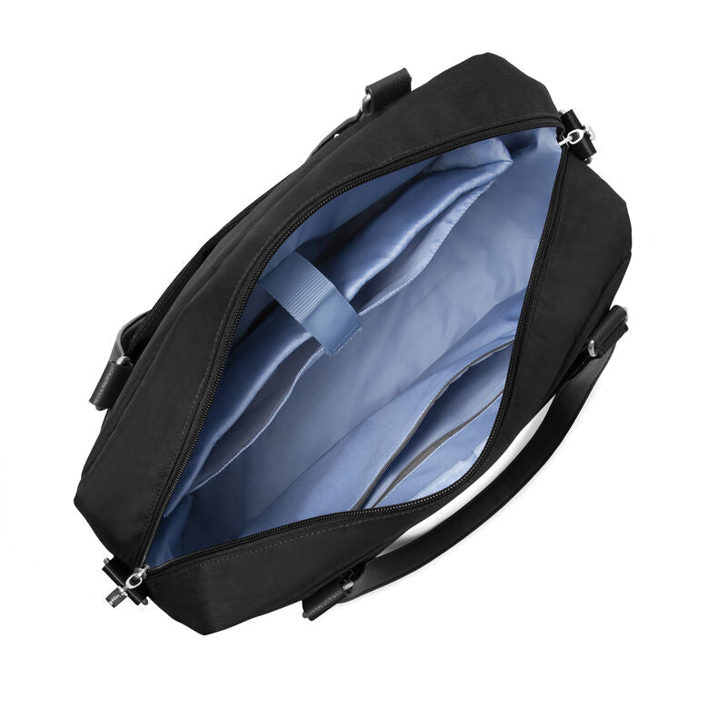 Baggallini Overnight Expandable Laptop Tote with RFID Phone Wristlet