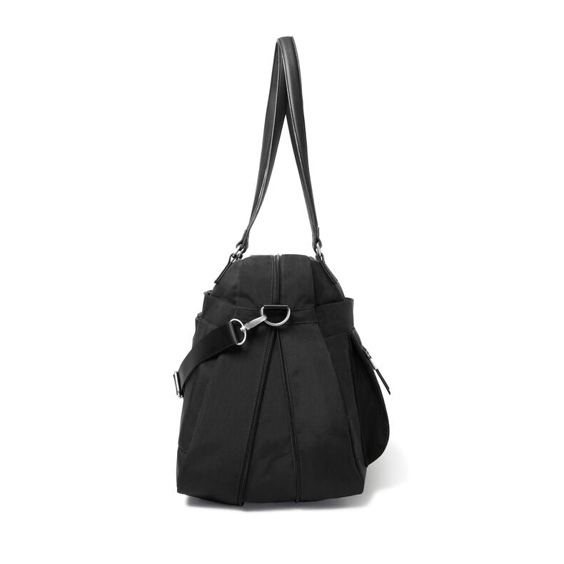 Baggallini Overnight Expandable Laptop Tote with RFID Phone Wristlet